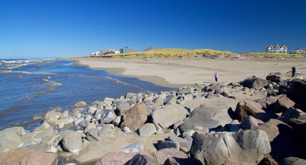 Ocean Shores Beach, Washington, USA